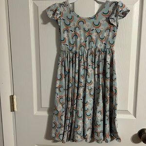 DotDot Smile Empire Dress Size 7.
